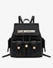 LOVE MOSCHINO - Backpack With Logo & Studs
