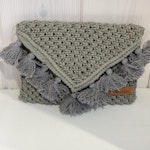 Pouch In Grey Colour