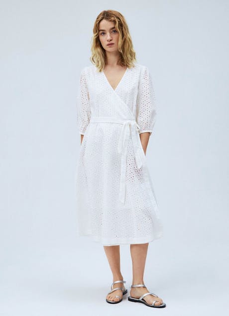 PEPE JEANS - Neila Embroidered Dress