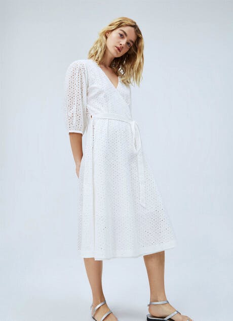 PEPE JEANS - Neila Embroidered Dress