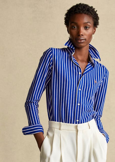 POLO RALPH LAUREN - Striped Cotton Button-Down Shirt