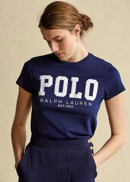 POLO RALPH LAUREN - Polo Logo Cotton Jersey Tee