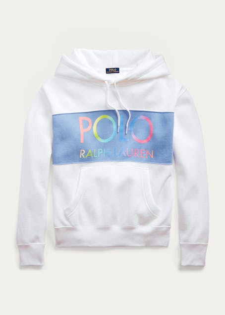 POLO RALPH LAUREN - Ombre Logo Fleece Panel Hoodie