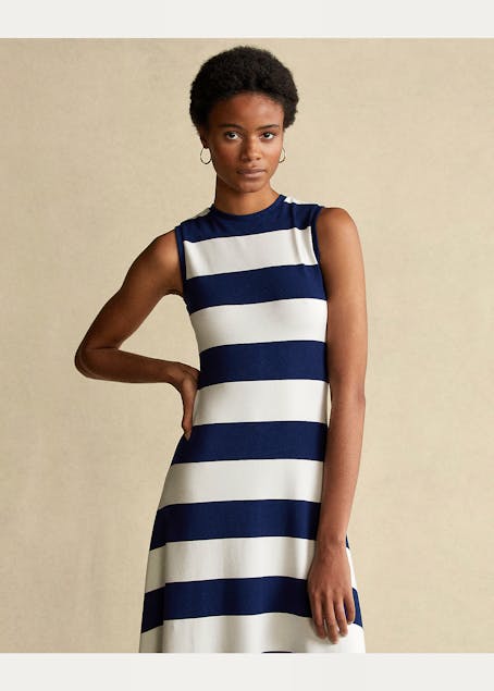 POLO RALPH LAUREN - Striped Sleeveless Dress