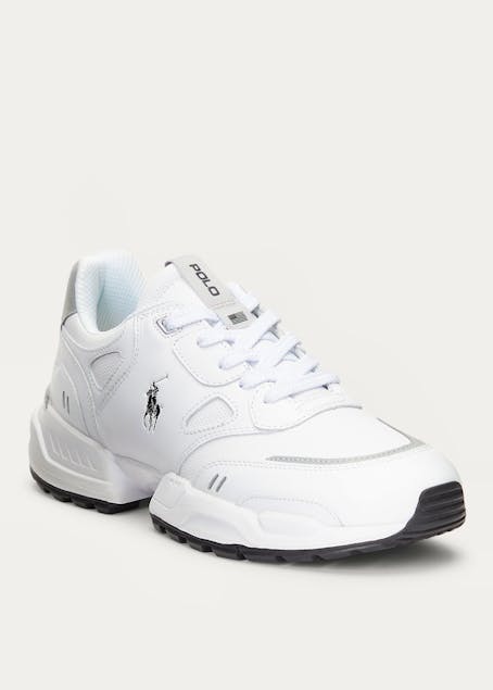 POLO RALPH LAUREN - Jogger Leather-Panelled Trainer