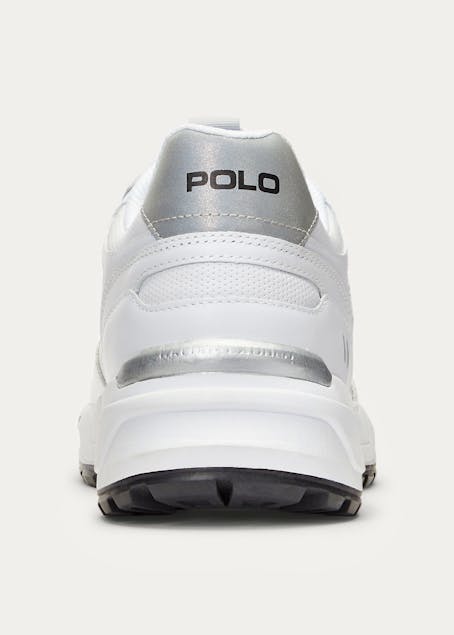 POLO RALPH LAUREN - Jogger Leather-Panelled Trainer