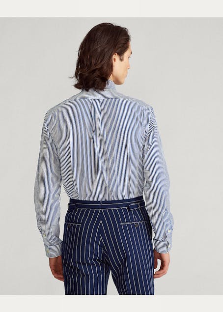 POLO RALPH LAUREN - Custom Fit Striped Poplin Shirt