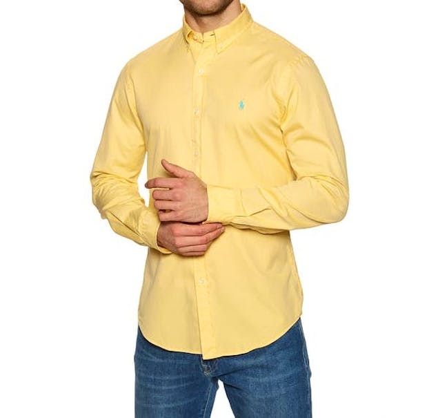 POLO RALPH LAUREN - Slim Fit Feather Weight Twill Shirt