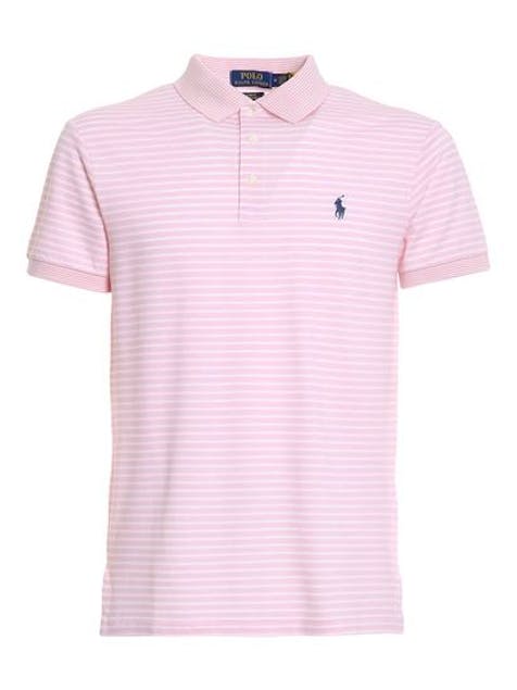 POLO RALPH LAUREN - Pink Stripe Polo Shirt