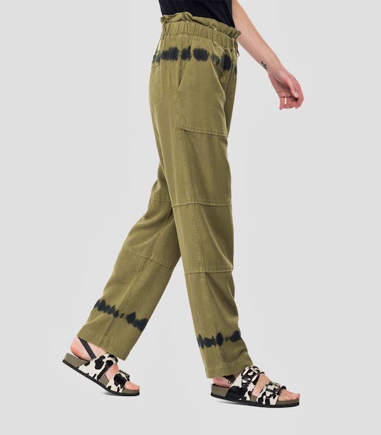 REPLAY - Essential High Waisted Pants In Linen
