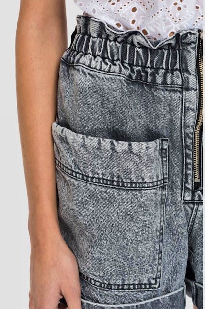 REPLAY - Denim Shorts With Zipper