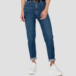 Rose Label High Waist Tapered Fit Kiley Jeans