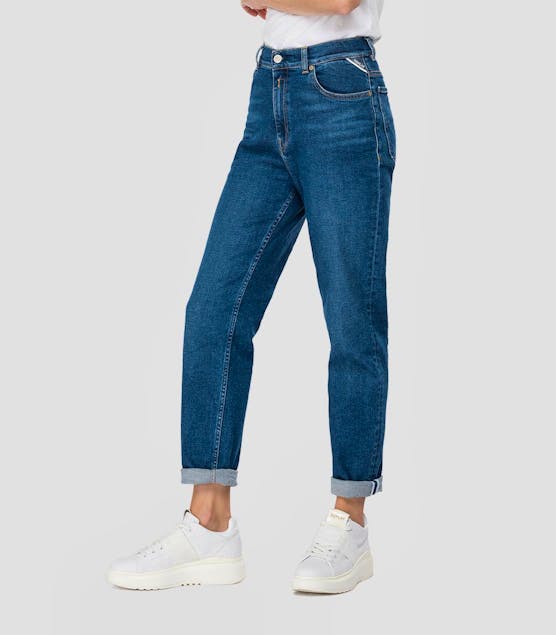 REPLAY - Rose Label High Waist Tapered Fit Kiley Jeans