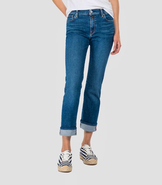 REPLAY - Rose Label Straight Fit Julye Jeans
