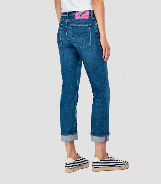 REPLAY - Rose Label Straight Fit Julye Jeans
