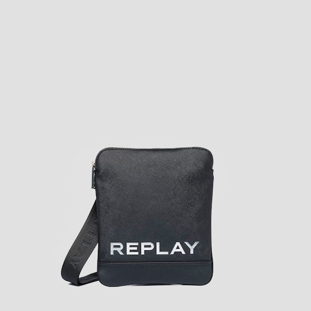 REPLAY - Crossbody Bag With Saffiano Detail