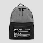 Two-Tone Fabric Replay Backpack