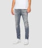 REPLAY - Slim Fit Anbass Aged Eco 10 Year Organic Jeans
