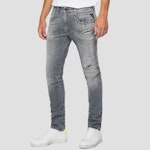 Slim Fit Anbass Aged Eco 10 Year Organic Jeans