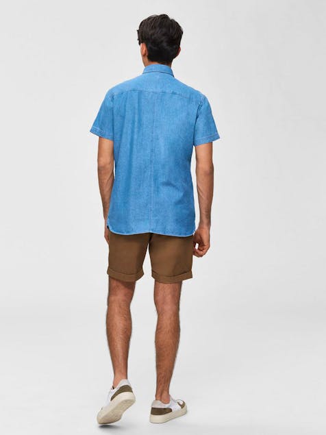SELECTED - Regular Fit Chino Shorts