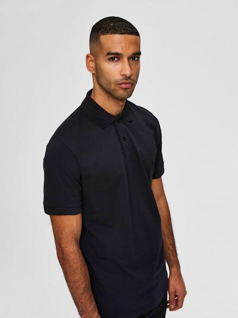 SELECTED - Organic Cotton Pique Polo Shirt