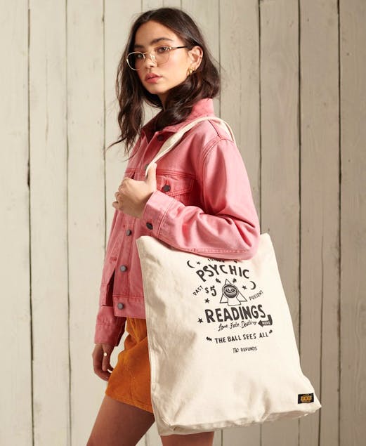 SUPERDRY - Canvas Graphic Tote Bag