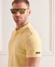 SUPERDRY - Organic Cotton Textured Jersey Polo Shirt