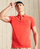 SUPERDRY - Organic Cotton Vintage Destroyed Polo Shirt