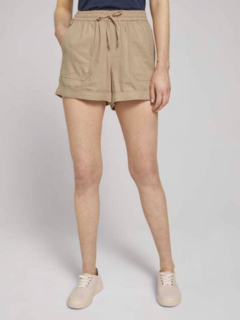 TOM TAILOR - Relaxed Fit Linen Shorts