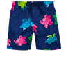 VILEBREQUIN - Boys Ultra-light and packable Swimwear Ronde des Tortues Aquarelle