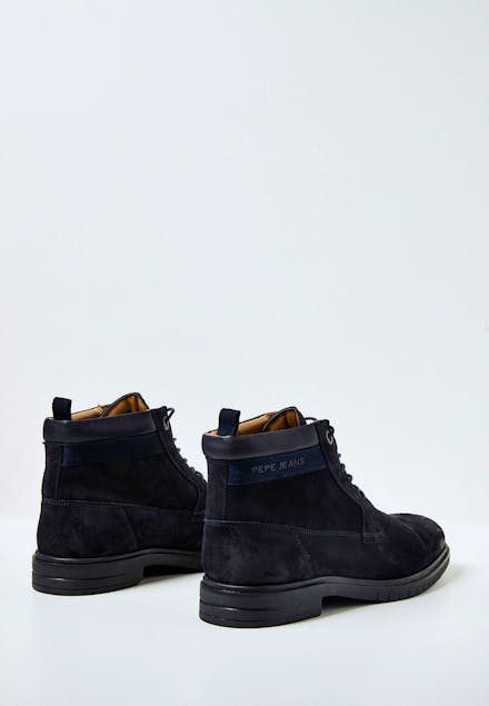 PEPE JEANS - Thomas Split Leather Ankle Boots