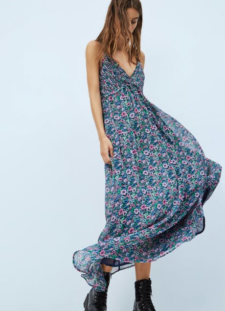 PEPE JEANS - Magali Floral Print Dress