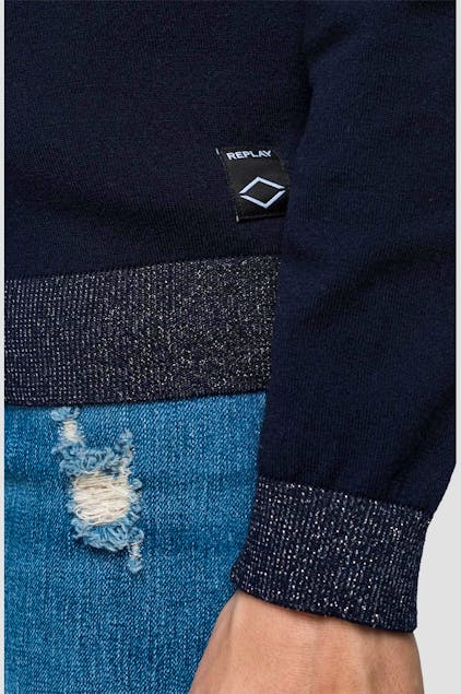 REPLAY - Pullover In Huperflex Merino Wool
