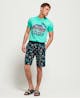 SUPERDRY - Superdry  AOP WASHED Bermouda Shorts M71101RT