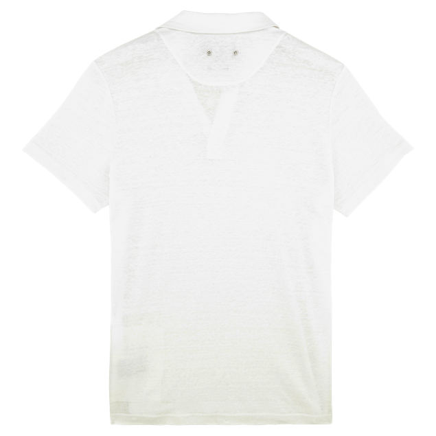 VILEBREQUIN - Men Linen Jersey Polo Shirt Solid