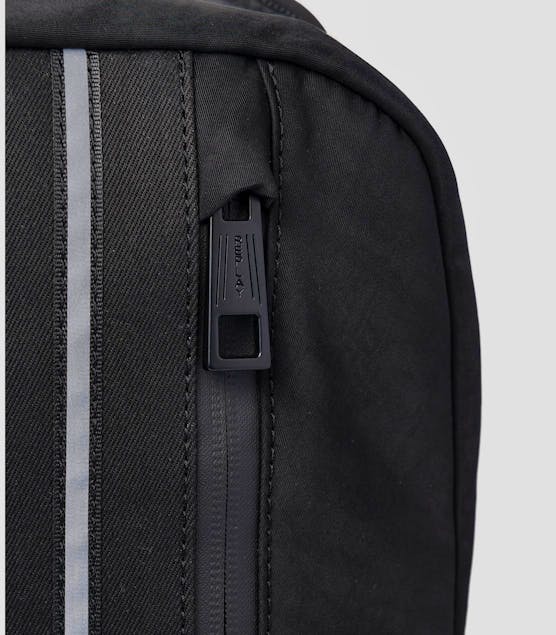 REPLAY - Nylon And Denim Replay Backpack Black