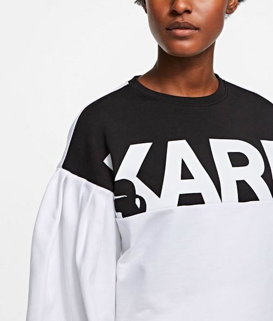KARL LAGERFELD - Puff-Sleeves Sweatshirt